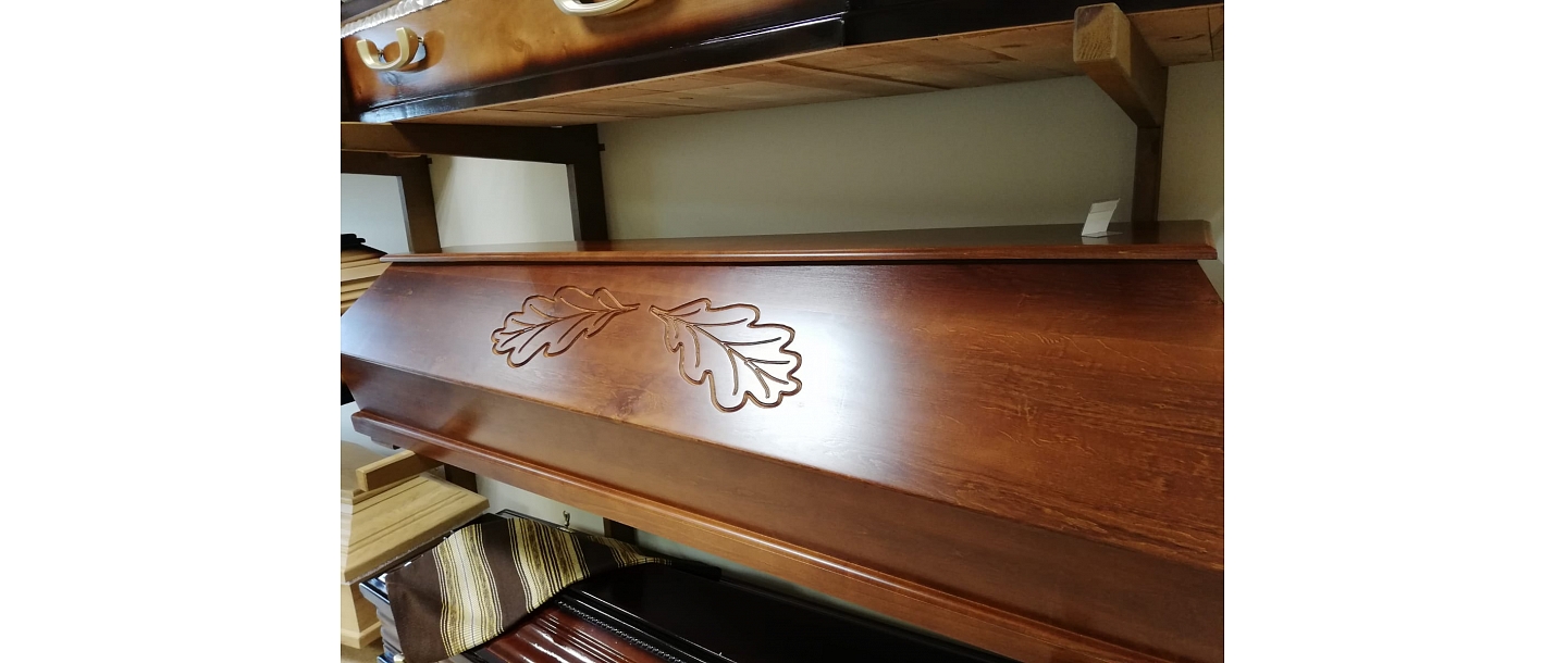 Драпированный гроб